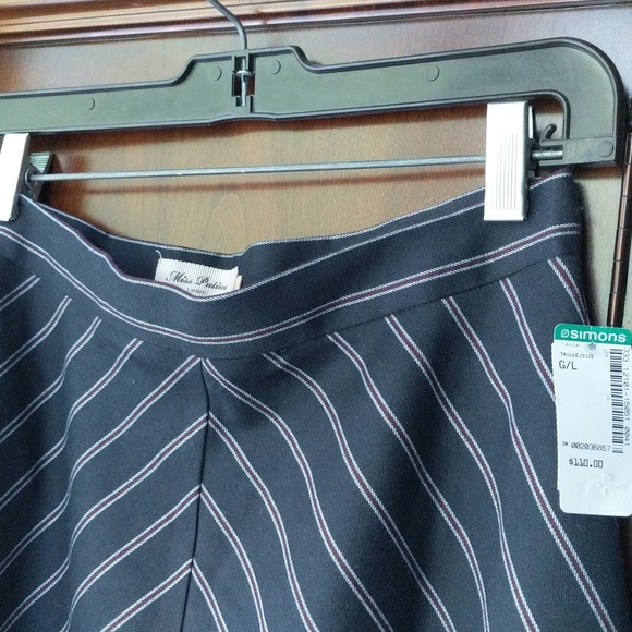 NWT Pinstripe A-line. Miss Patina Large - Picture 5 of 10